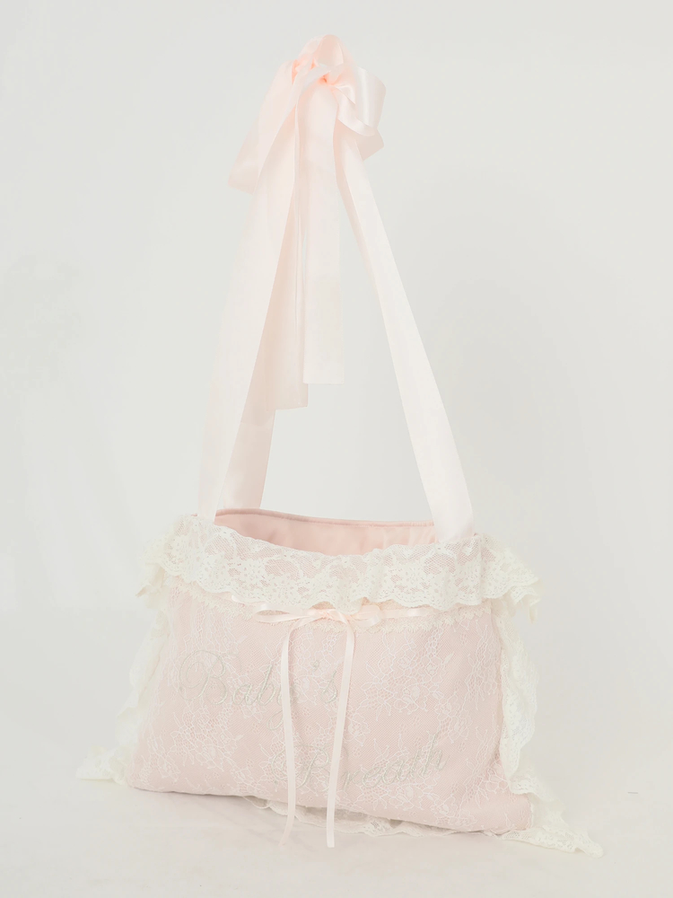 Ank Rouge ノベルティ レースバニティbag ピンク リボンバニティショルダーBAG - Ank Rouge(アンクルージュ)の