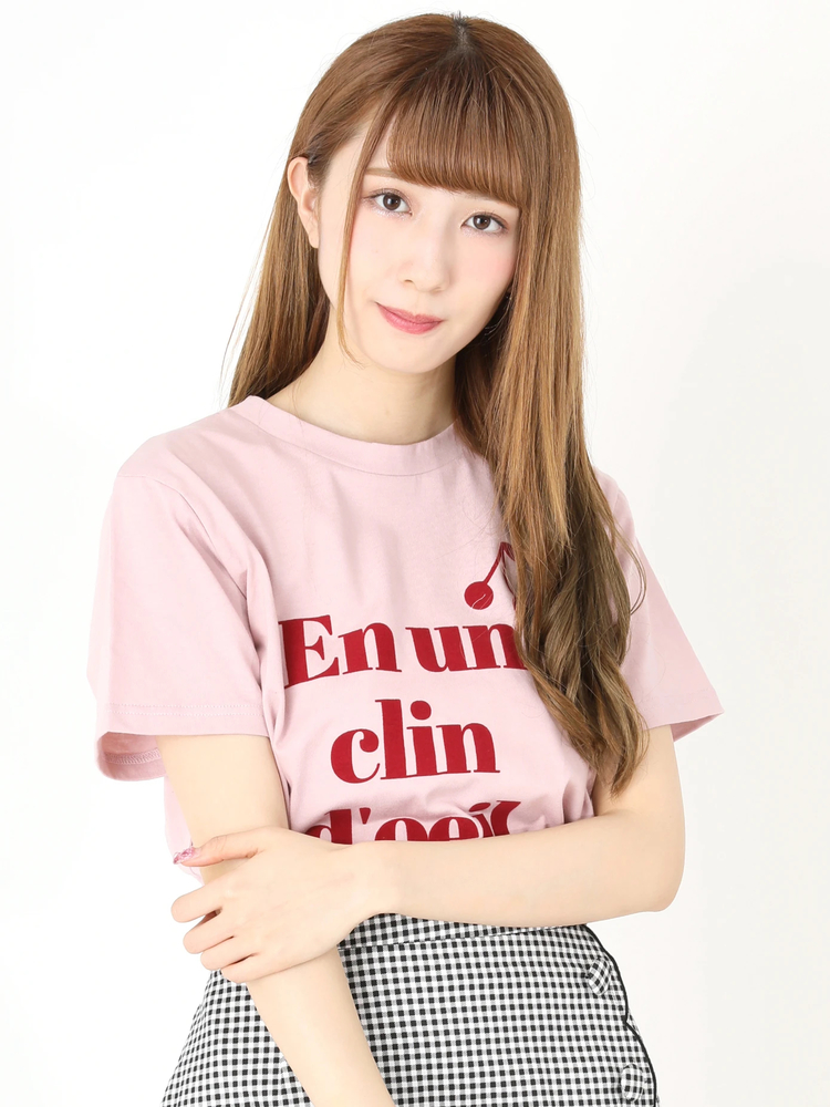 チェリーフロッキーロゴTe - Ank Rouge(アンクルージュ)のTシャツ