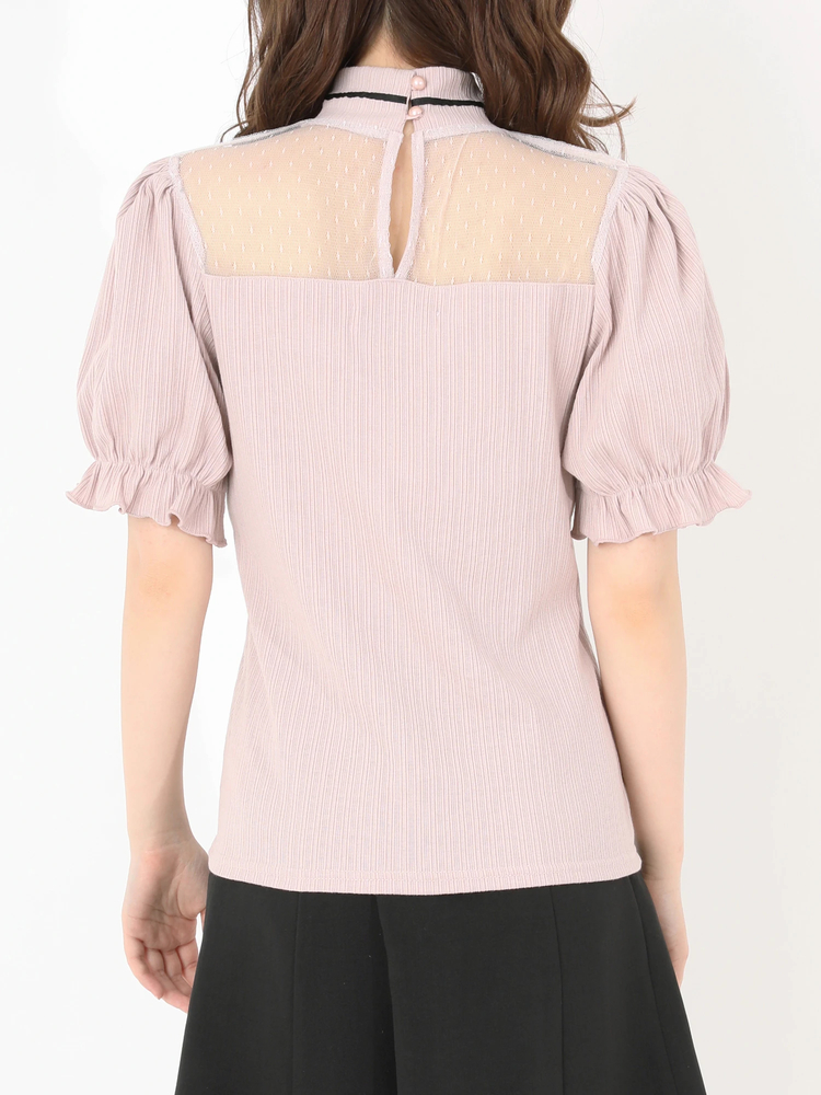 ビジュ　レース　トップス レーストップス - Ank Rouge(アンクルージュ)のTシャツ