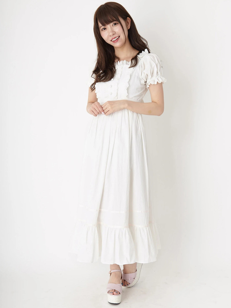 Romanticロングワンピース - Ank Rouge(アンクルージュ)のマキシ Romanticロングワンピース - Ank Rouge(アンクルージュ)のマキシ