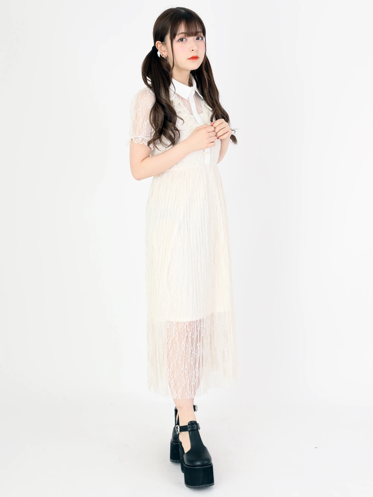 プリーツレースOP - Ank Rouge(アンクルージュ)のワンピース