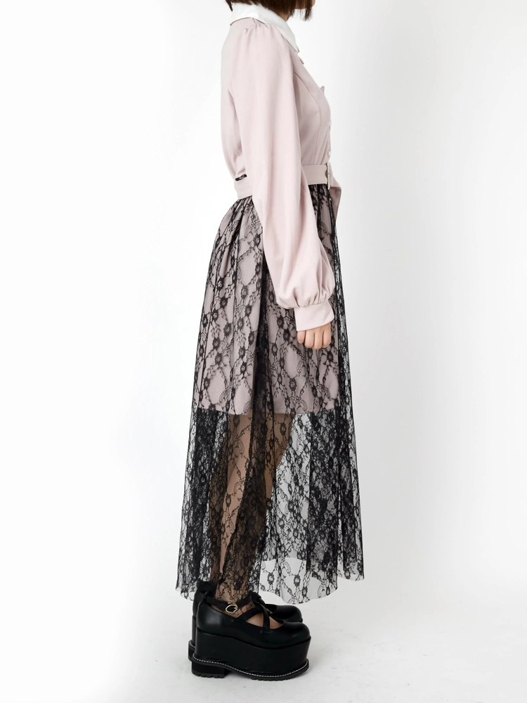 【関税込み】Magda Butrym レッド フローラル マキシワンピース 大きいサイズ レディース 小花柄ティアードマキシワンピース