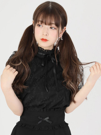 Treat Urself レースアップフリルパンツ（ピンク） ¥12,400 AMBIDEX Store △〇ブロード レースピンタック フリルパンツ(F