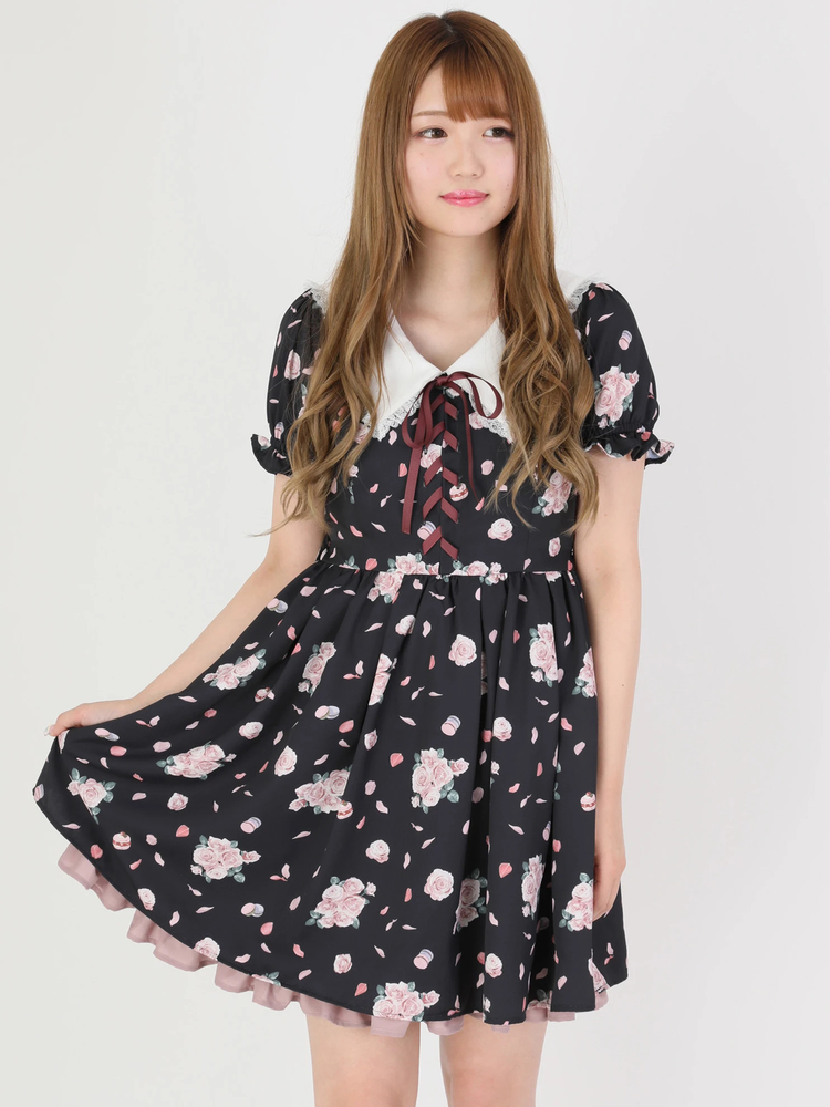 RosyMacaronスピンドルワンピース - Ank Rouge(アンクルージュ