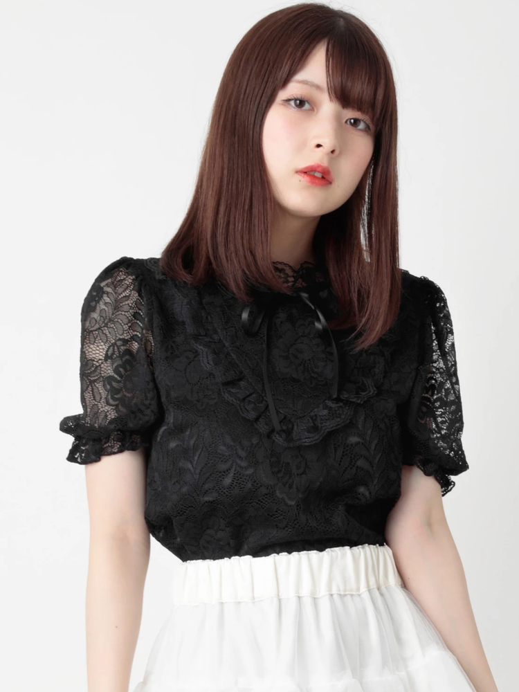 レーストップス - Ank Rouge(アンクルージュ)のTシャツ