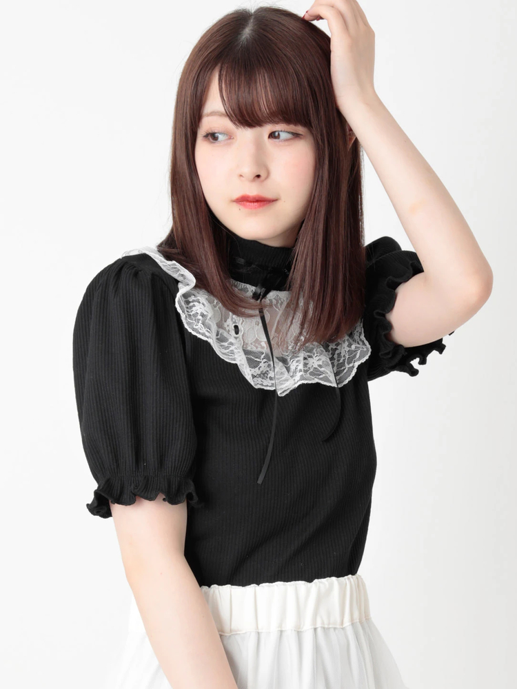 ハシゴレーストップス - Ank Rouge(アンクルージュ)のTシャツ