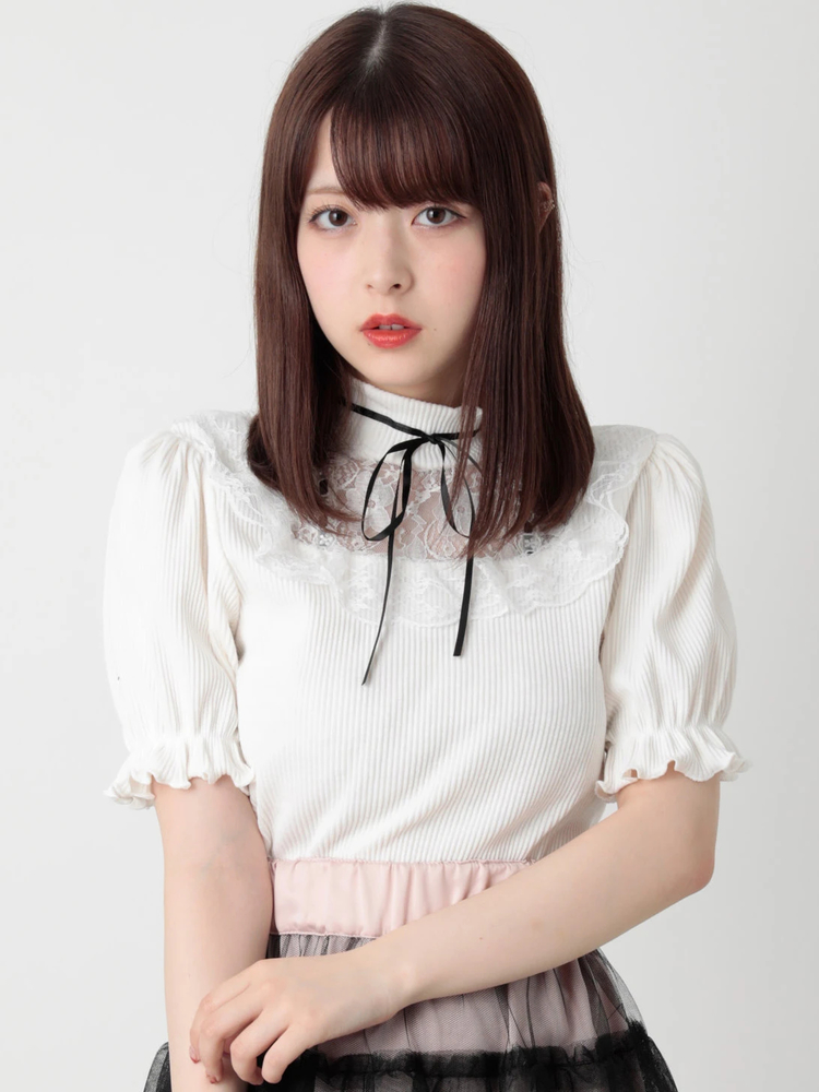 ハシゴレーストップス - Ank Rouge(アンクルージュ)のTシャツ