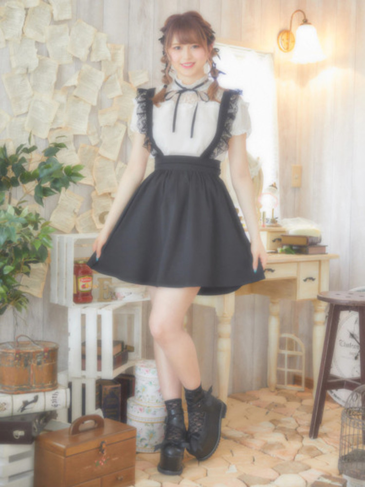 レースドッキングブラウス - Ank Rouge(アンクルージュ)のシャツ