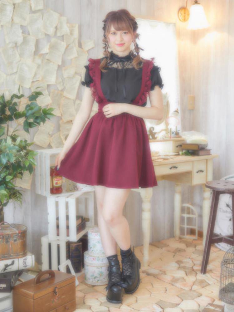 レースドッキングブラウス - Ank Rouge(アンクルージュ)のシャツ