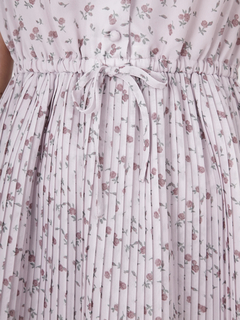 PetitRoseプリーツシフォンワンピース