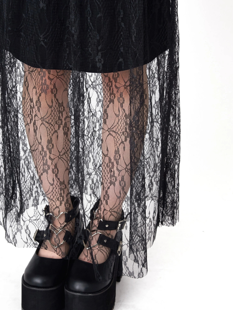 ハートパールバックルレースワンピース - Ank Rouge(アン ハートパールバックルレースワンピース - Ank Rouge(アン