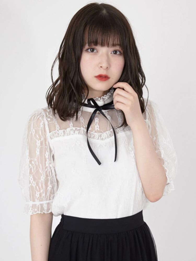 レースTOPS - Ank Rouge(アンクルージュ)のTシャツ・カットソー