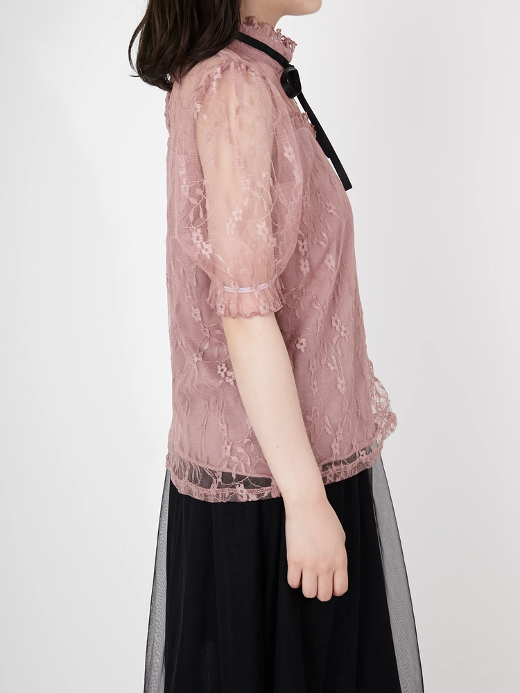 レースTOPS - Ank Rouge(アンクルージュ)のTシャツ・カットソー