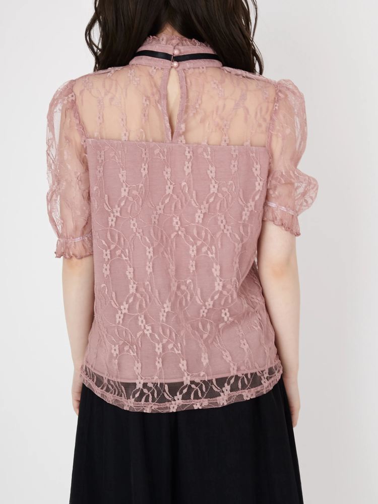 レースTOPS - Ank Rouge(アンクルージュ)のTシャツ・カットソー