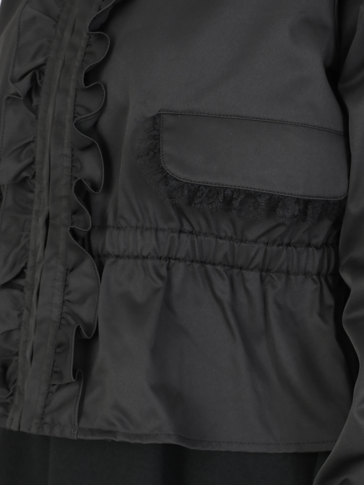 フリルコンパクトブルゾン - Ank Rouge(アンクルージュ)のブルゾン