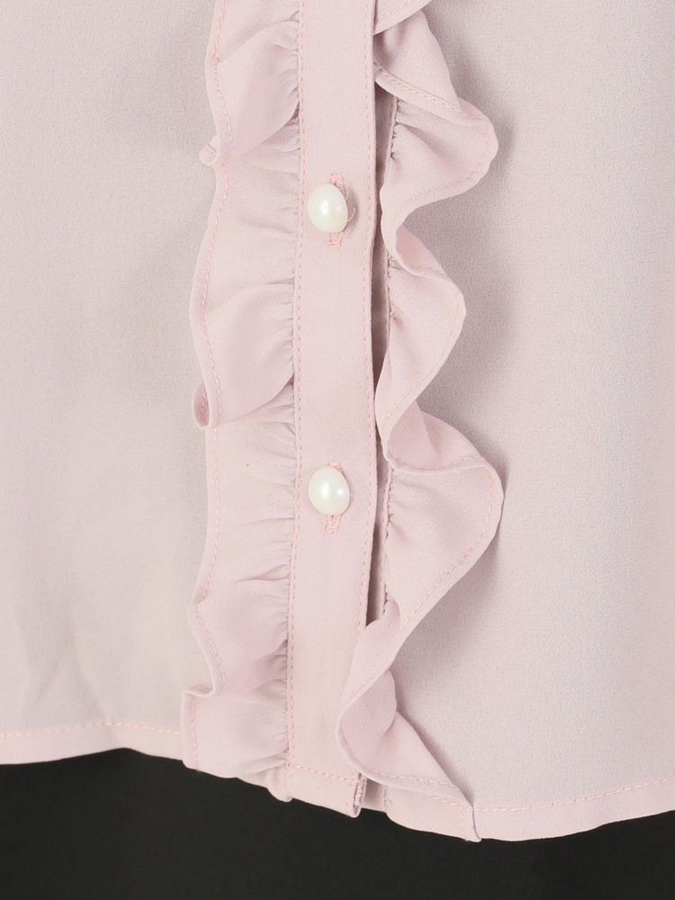 レースフリルセーラーブラウス - Ank Rouge(アンクルージュ)のシャツ