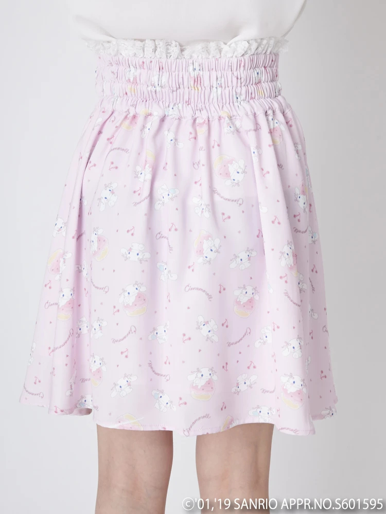 アクシーズ シナモロールコラボ スカート Mサイズ シナモロール／イチゴスカート | outlet | axes femme online shop