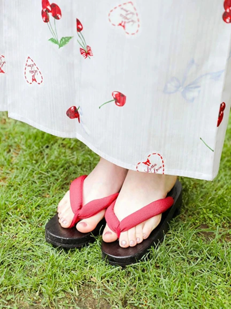 Ank Rouge アンクルージュ LacyHeartCherry浴衣SET LacyHeartCherry浴衣SET - Ank Rouge(アンクルージュ)の浴衣