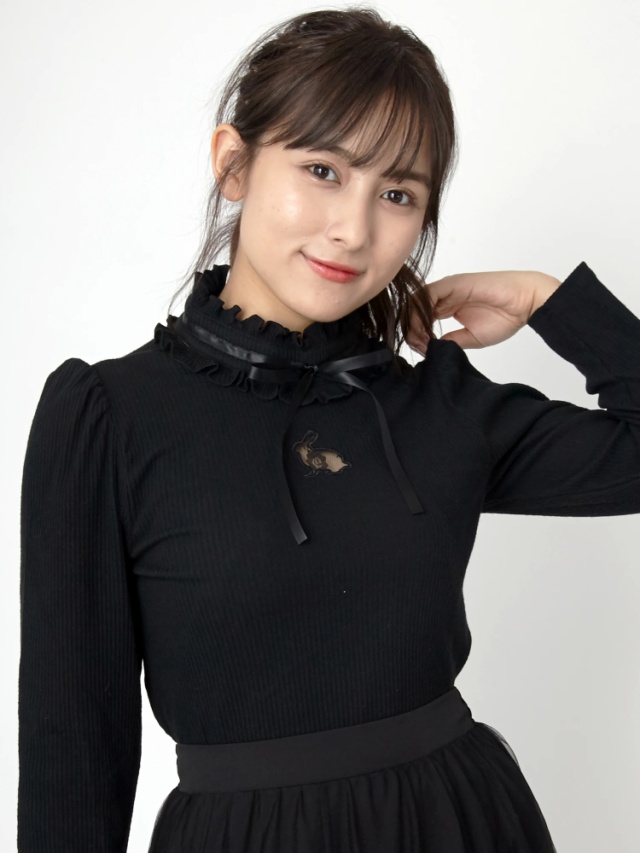 ラビットくりぬきトップス - Ank Rouge(アンクルージュ)のTシャツ 