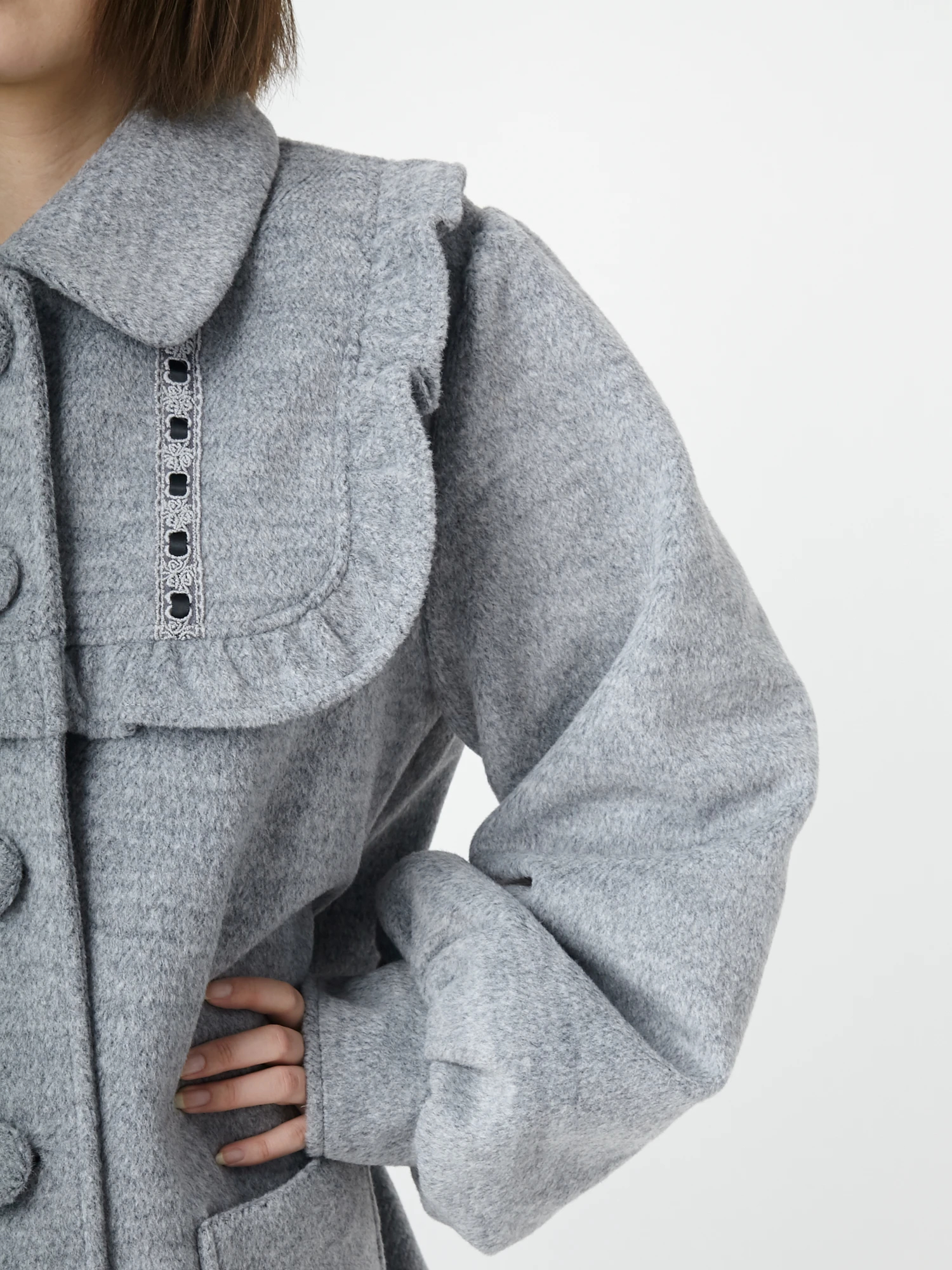 epine volume wool tailored coat épine press (@epinepress