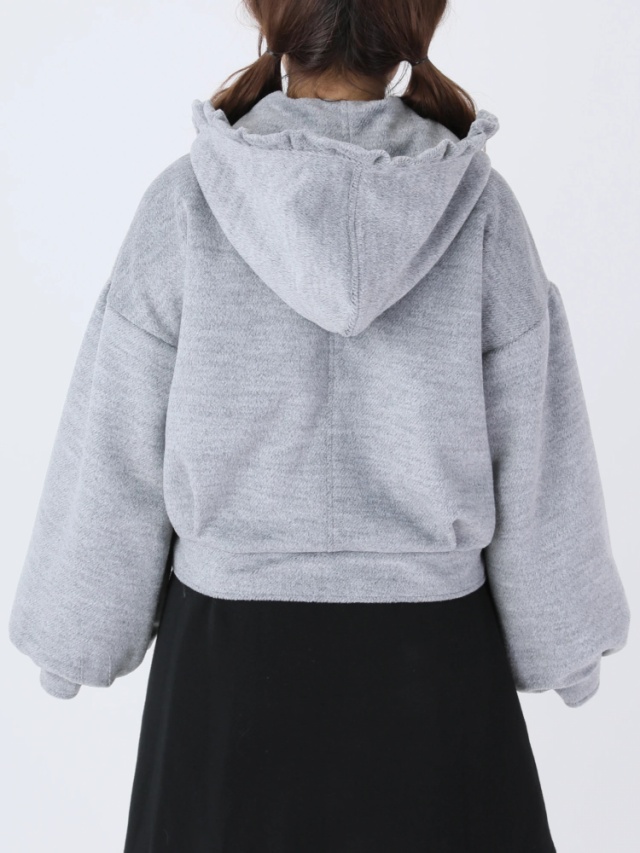 ボリュームスリーブフードコート - Ank Rouge(アンクルージュ)のコート  