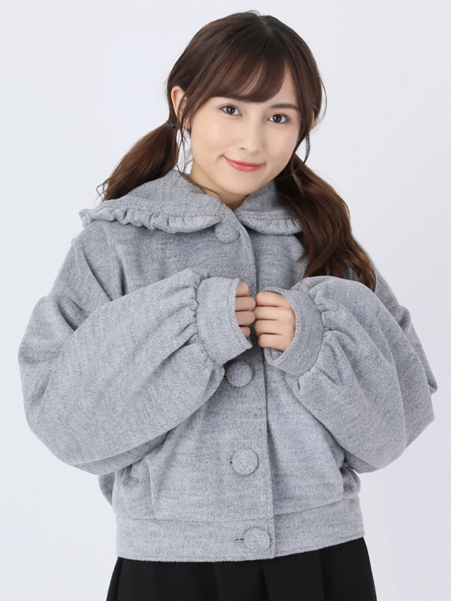 ボリュームスリーブフードコート - Ank Rouge(アンクルージュ)のコート  