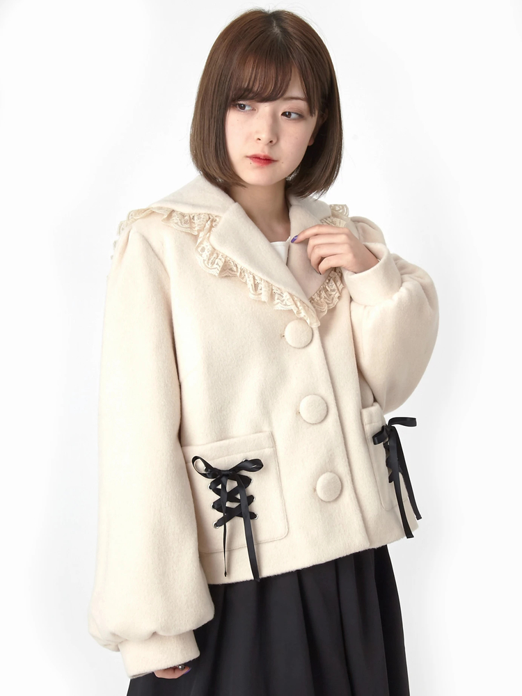 スピンドルショートコート - Ank Rouge(アンクルージュ)のコート