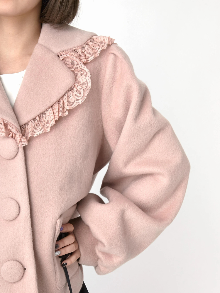 アンクルージュ　コート フロントビジュースカラップドーリーコート - Ank Rouge(アン