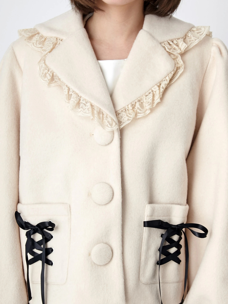 スピンドルショートコート - Ank Rouge(アンクルージュ)のコート