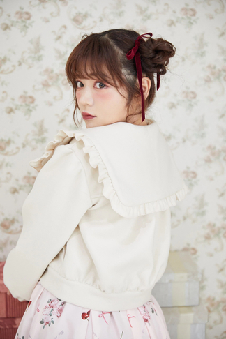 楽天市場】新作 NICOLE white ニコルホワイト シアー ブルゾン