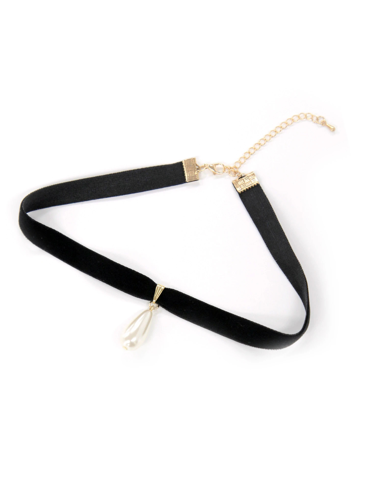 バカラ　ティアドロップ　カット　チョーカー バカラ ティアドロップ カット チョーカー