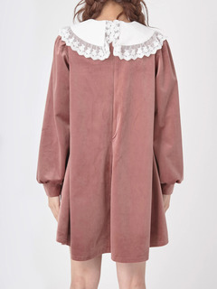 レースカラーベロアOP