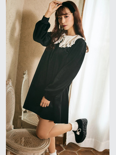 レースカラーベロアOP