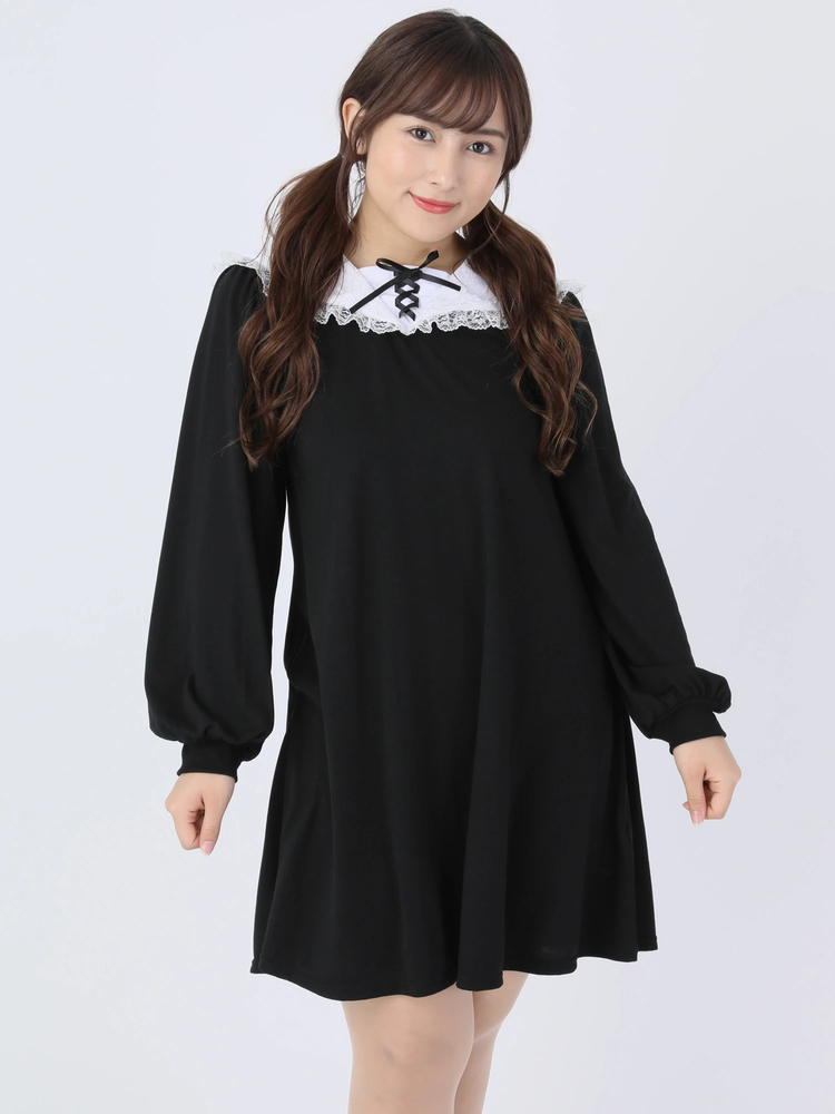 セーラカラーカットワンピース - Ank Rouge(アンクルージュ)の