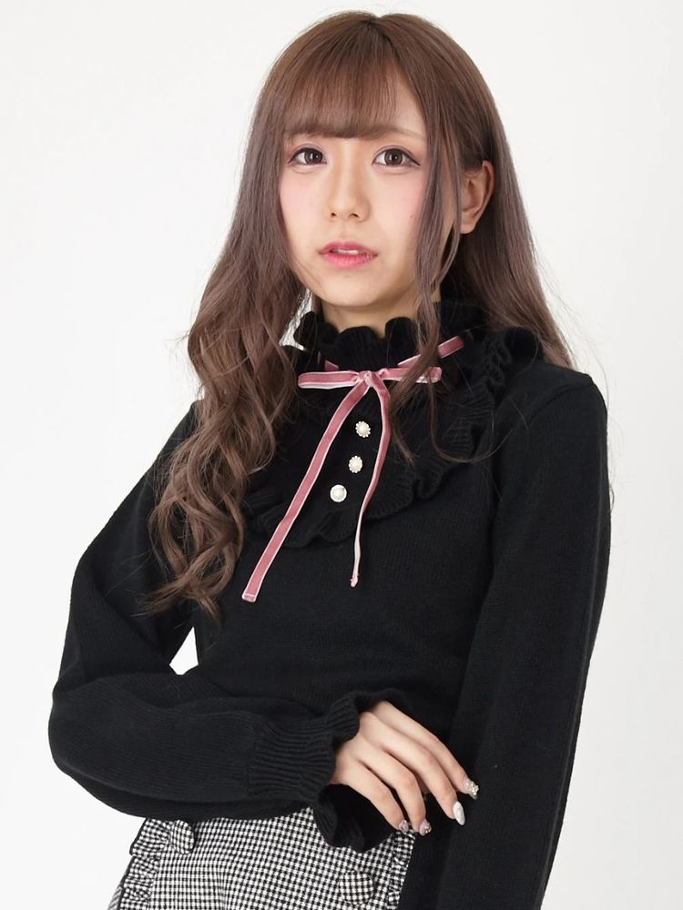 ヨークフリルハイネックプルオーバー - Ank Rouge(アンクルージュ)の