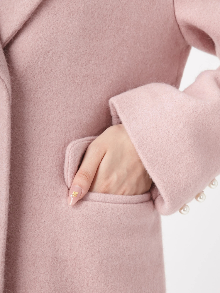 袖口パールチェスターコート - Ank Rouge(アンクルージュ)のコート