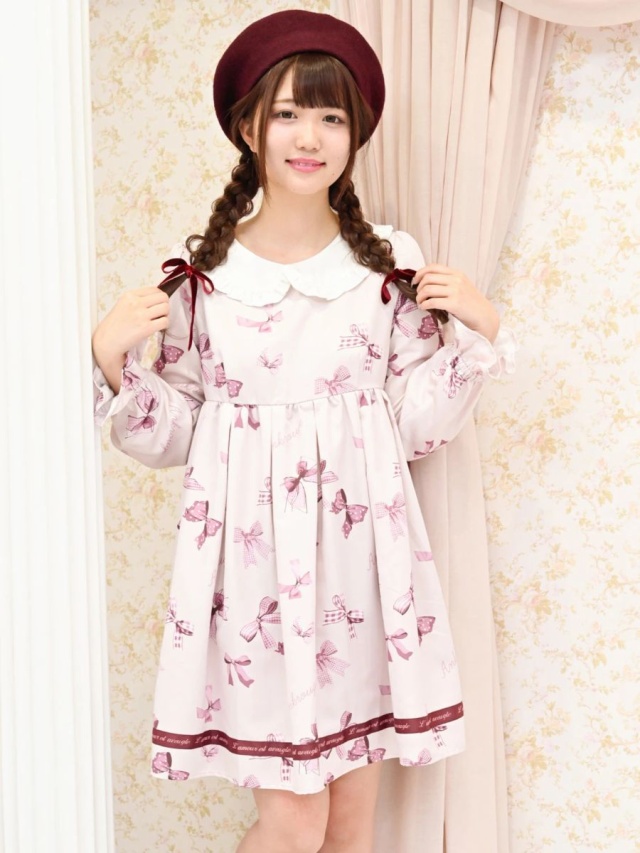 Favorite Ribbonベビードールワンピース Ank Rouge(アンクルージュ)のワンピース｜ファッション通販 Ailand（アイランド）