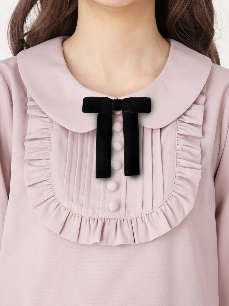 ラウンドヨークブラウス - Ank Rouge(アンクルージュ)のシャツ