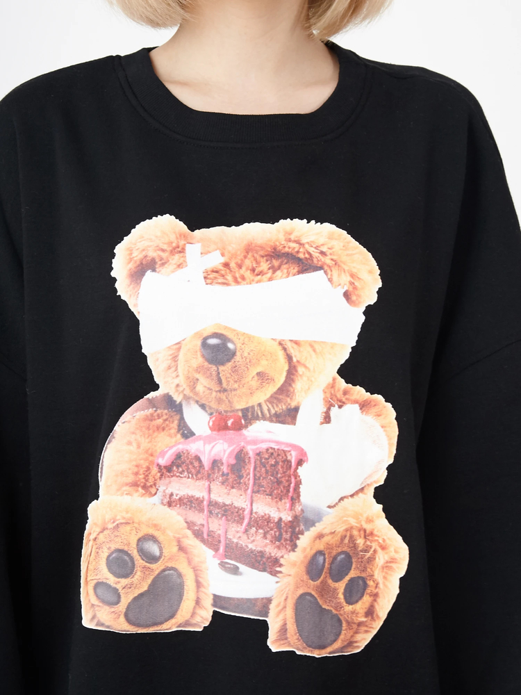 くまプリントプルオーバー - Ank Rouge(アンクルージュ)のTシャツ