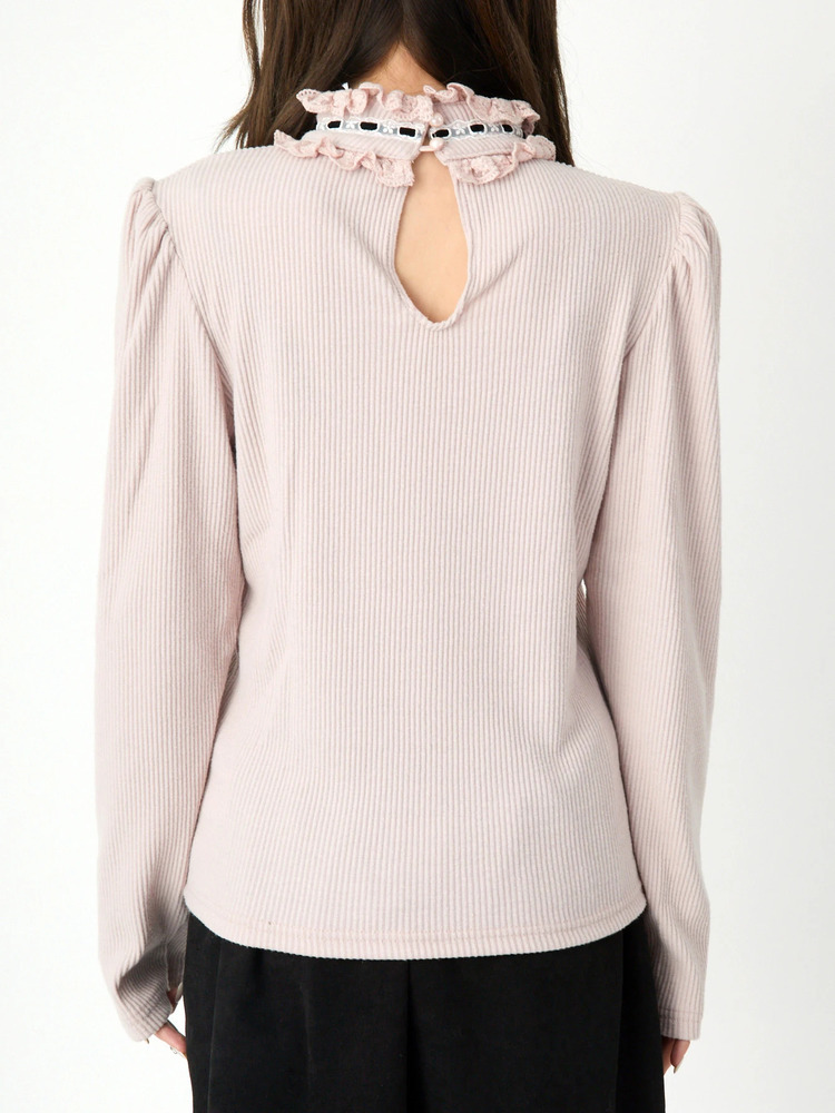 リボンテレコTOPS - Ank Rouge(アンクルージュ)のTシャツ