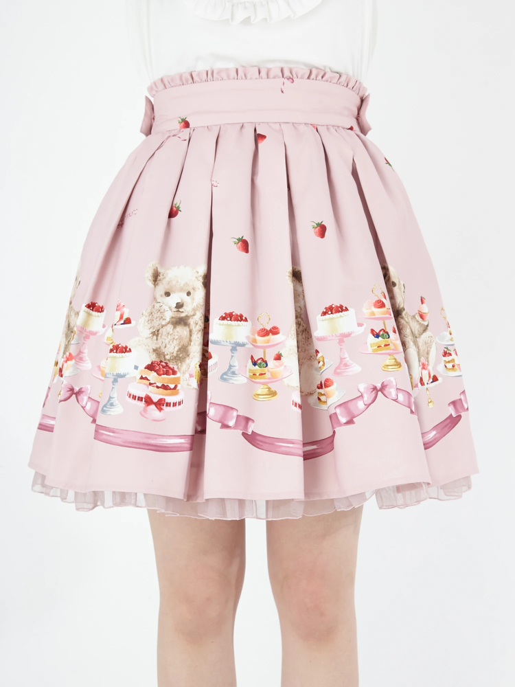 Bears cake スカート - Ank Rouge(アンクルージュ)のスカート