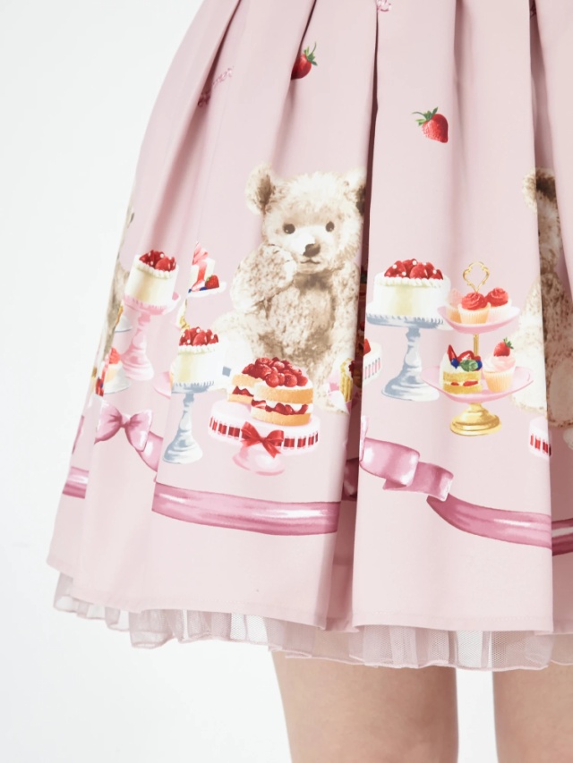 Bears cake スカート - Ank Rouge(アンクルージュ)のスカート 
