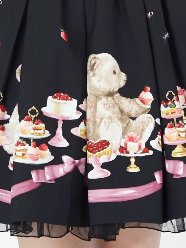 Bears cake スカート - Ank Rouge(アンクルージュ)のスカート