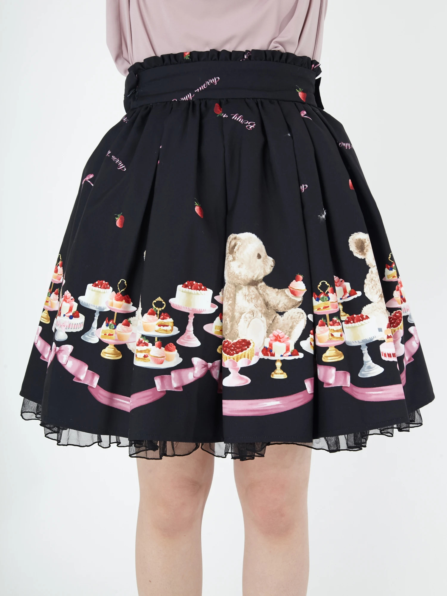 Bears cake スカート - Ank Rouge(アンクルージュ)のスカート 