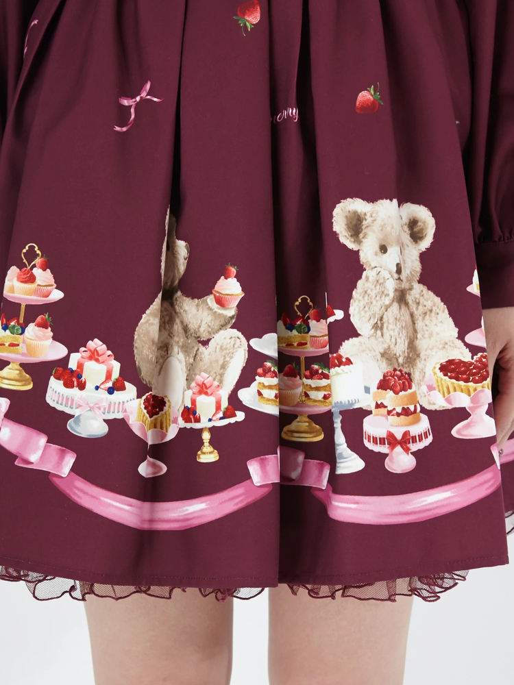 Bears cake ワンピース - Ank Rouge(アンクルージュ)のワンピース