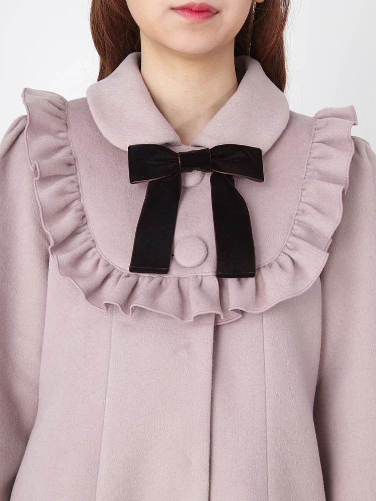 ラウンドヨークAラインコート - Ank Rouge(アンクルージュ)のコート