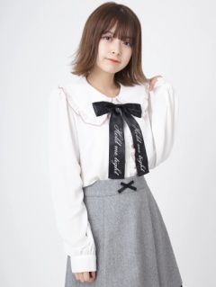 ロゴリボンブラウス Ank Rouge アンクルージュ のシャツ ブラウス ファッション通販 Ailand アイランド ロゴリボンブラウス Ank Rouge アンクルージュ のシャツ ブラウス ファッション通販 Ailand アイランド
