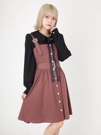 ハートボタンジャンスカ - Ank Rouge(アンクルージュ)のワンピース