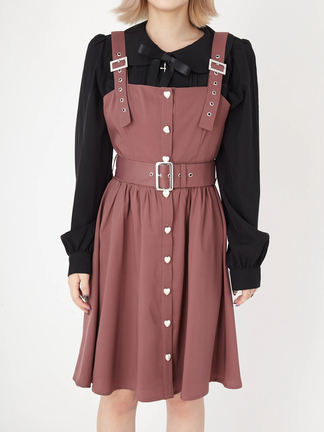 ハートボタンジャンスカ - Ank Rouge(アンクルージュ)のワンピース