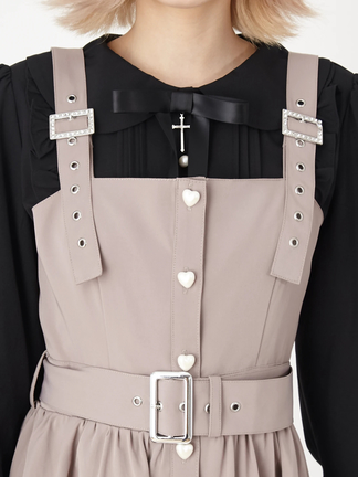 Ank Rouge ジャンスカ　ワイシャツ❌ スピンドルジャンスカ - Ank Rouge(アンクルージュ)のスカート